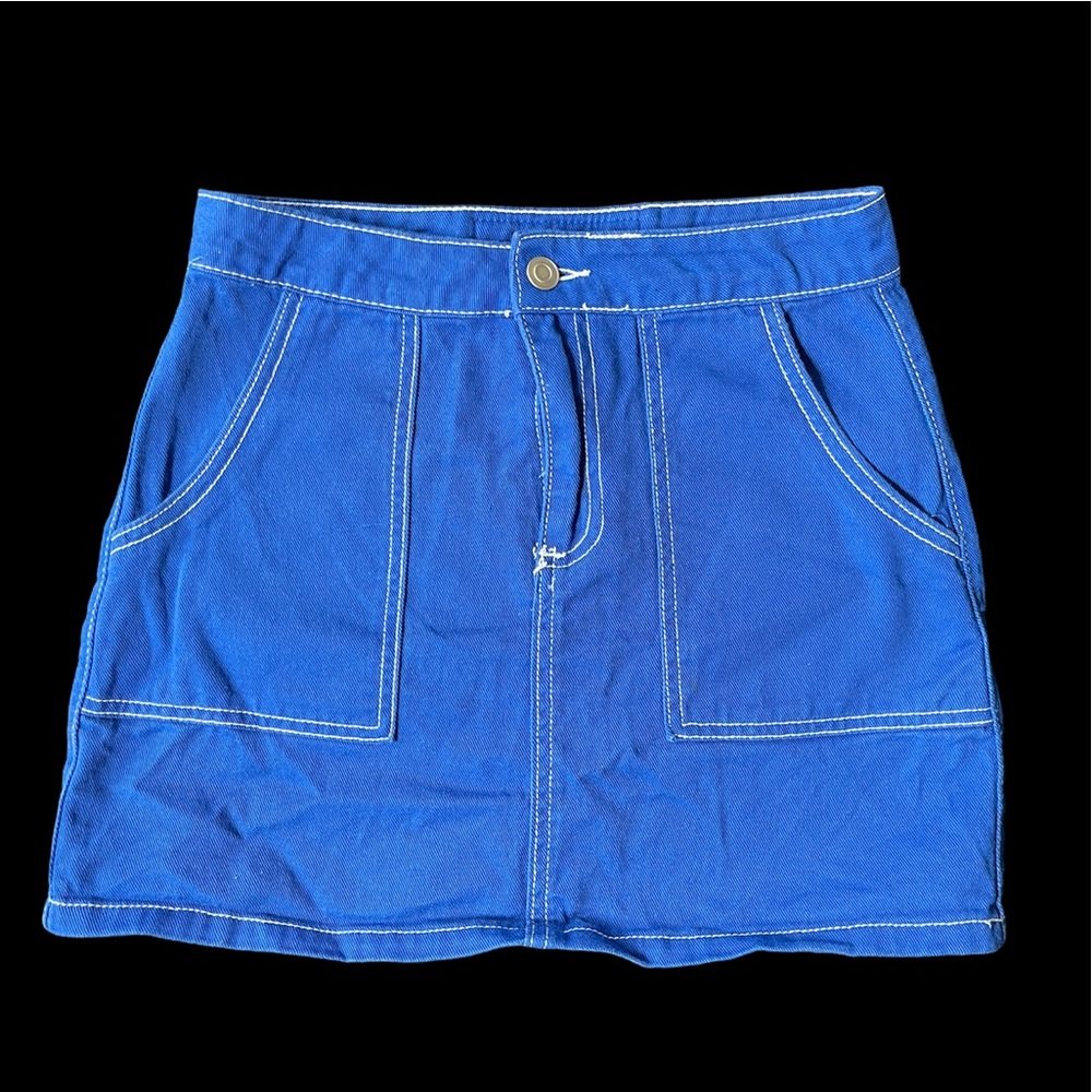 VINTAGE BLUE SKIRT